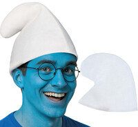 Čepice Šmoula, bílá