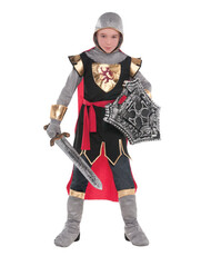 Chlapecký kostým statečný rytíř s kápí