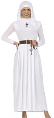 Dámský kostým bílá jeptiška