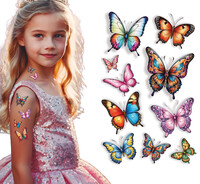 Dívčí tetování motýli