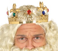 Kovová královská koruna