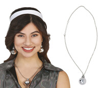 Náhrdelník disco koule, 70. léta