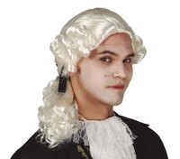 Pánská barokní paruka soudce/šlechtic