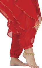 Zlatý náramek na nohu