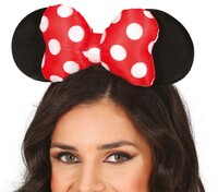 Čelenka s mašlí myška Minnie