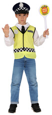 Chlapecká sada dopravní policista