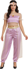 Dámský kostým arabská princezna, růžový