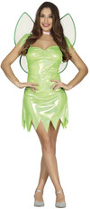 Dámský kostým víla Zvonilka, zelený