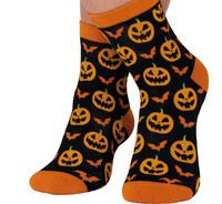 Dětské ponožky s motivem dýně