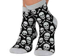Dětské ponožky s motivem lebky