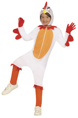 Dětský kostým kuře, bílý
