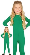 Dětský overal v zelené barvě