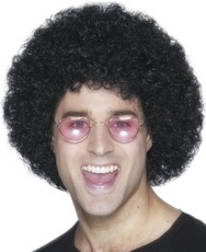 Pánská paruka afro černá (II. Jakost)