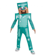 Chlapecký kostým Steve Minecraft, modrý