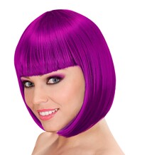 Dámská fialová paruka "lou lou"