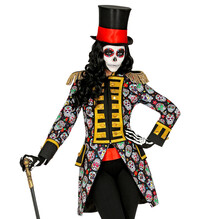 Dámský kabát Dia De Los Muertos