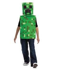Dětský kostým Minecraft, zelený