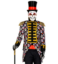 Pánský kabát Dia de Los Muertos
