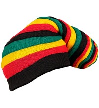 Pletená rasta jamajská čepice