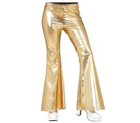 Zvonové kalhoty zlaté