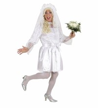 Pánský vtipný kostým mužská nevěsta (XL)
