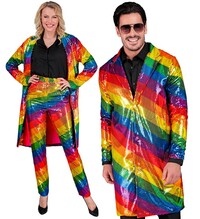 Unisex duhový kabát s flitry