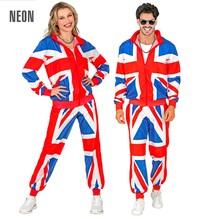 Unisex šusťákovka s motivem britské vlajky
