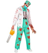 Pánský kostým krvavý Zombie doktor