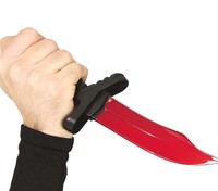 Nůž s krví, 25 cm