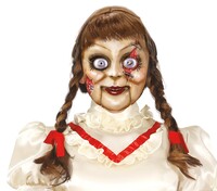 Latexová maska vražedné panenky/Annabelle