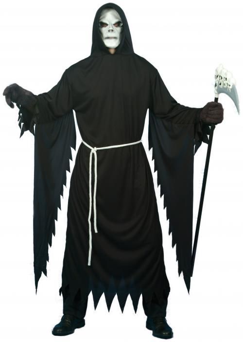 Pánský Halloween kostým krutá smrt - Velikost M 48-50
