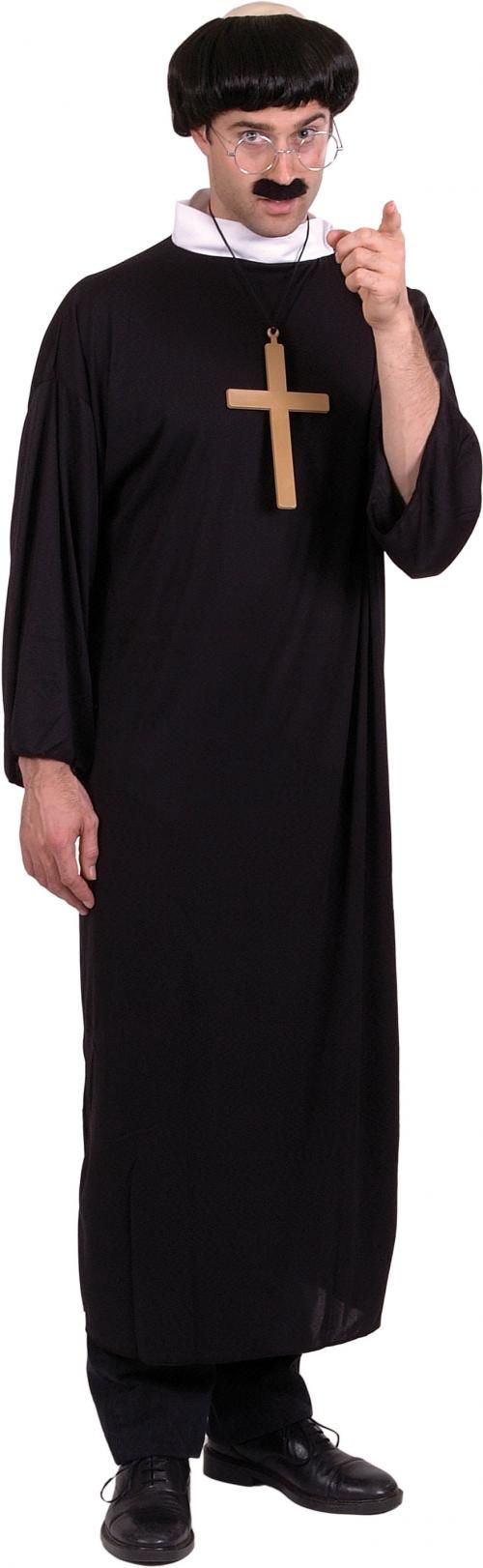 Pánský kostým, kněz - Velikost M 48-50