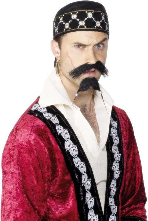 Knír a bradka pirát