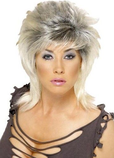Dámská paruka 80-tá léta Pin Up