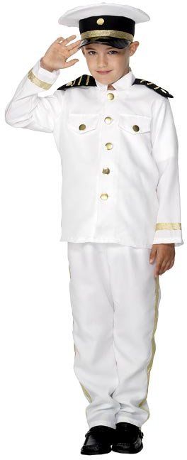 Dětský kostým námořní kapitán - Pro věk (roků) 7-9