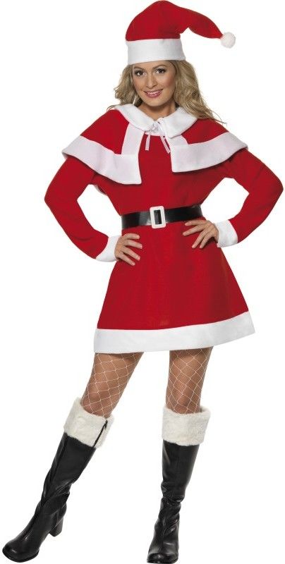 Dámský kostým miss Santa - Velikost XL