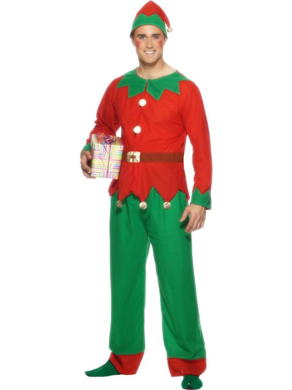 Pánský kostým Elf - Velikost XL 56-58