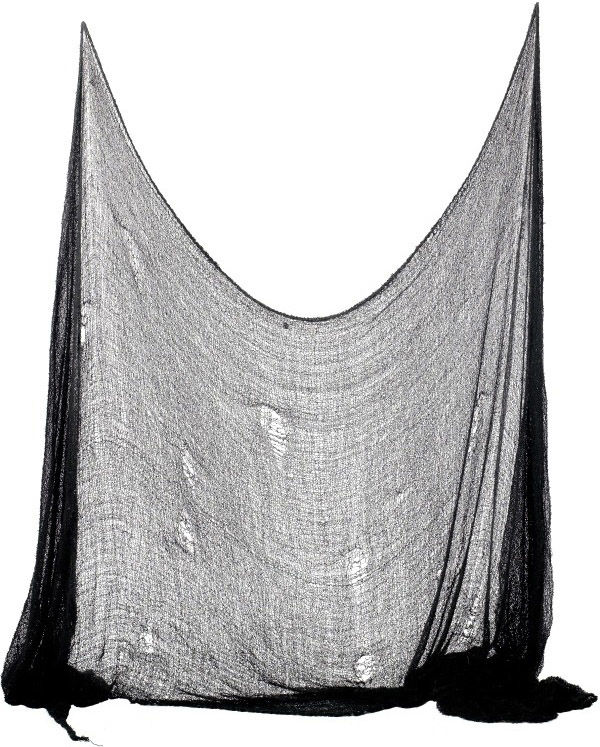 Hororové sukno (černé) 300 x 75 cm
