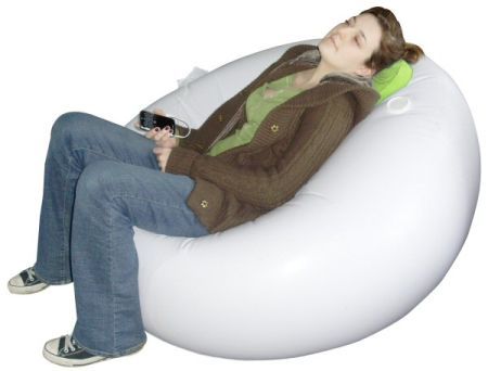 Hudební nafukovací relaxační pytel