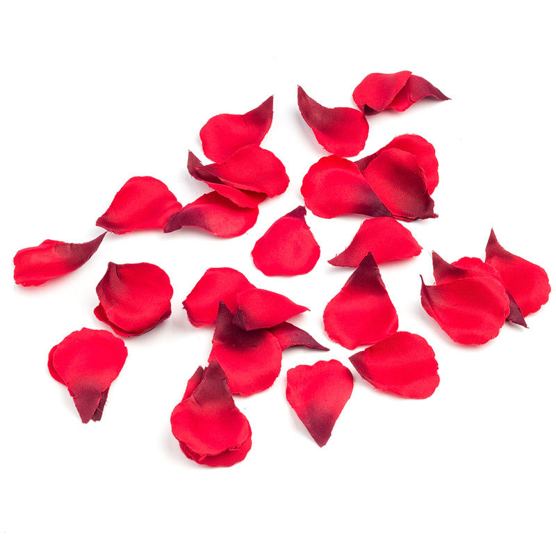 Okvětní lístky růží (balení 100ks) - Červená