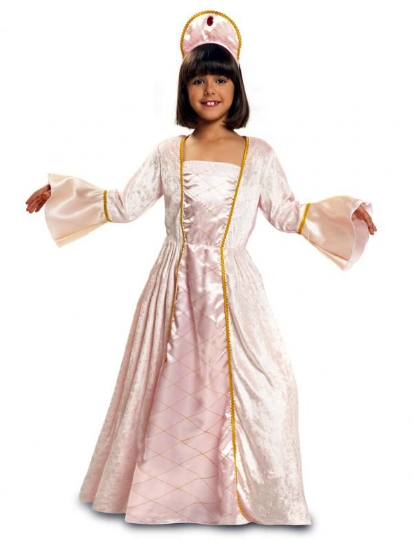 Dívčí kostým Princezna,růžový - Pro věk (roků) 1-2