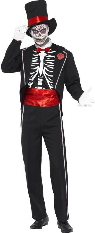 Pánský kostým na Halloween Smrtka - Velikost M 48-50