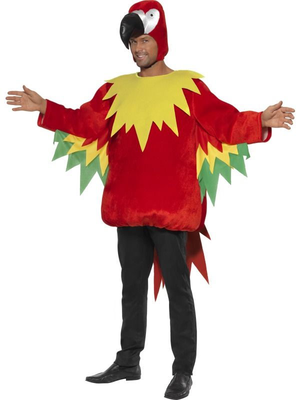 Pánský kostým papoušek - Velikost M 48-50