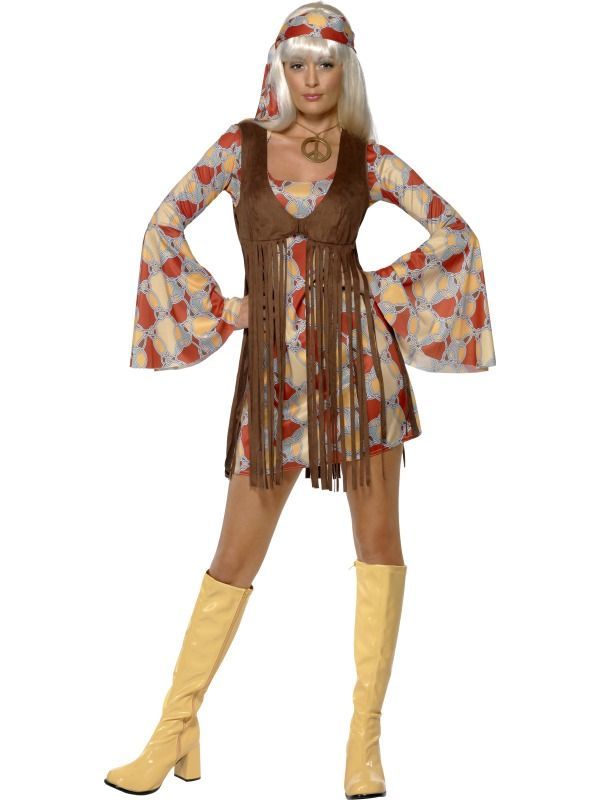 Dámský kostým Hippiesačka - Velikost S 36-38