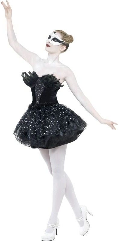 Dámský kostým Černá labuť - Velikost L 44-46