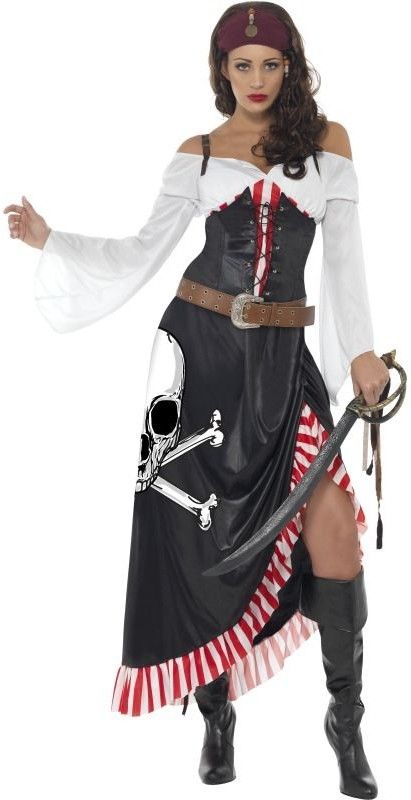 Dámský kostým Smyslná pirátka - Velikost M 40-42