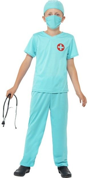 Dětský kostým chirurg - Pro věk 4-6