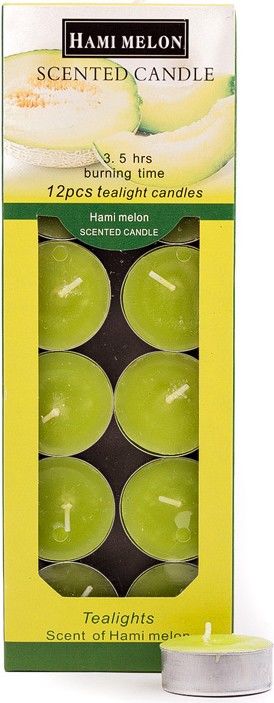 Vonné čajové svíčky 12ks - Vodní meloun