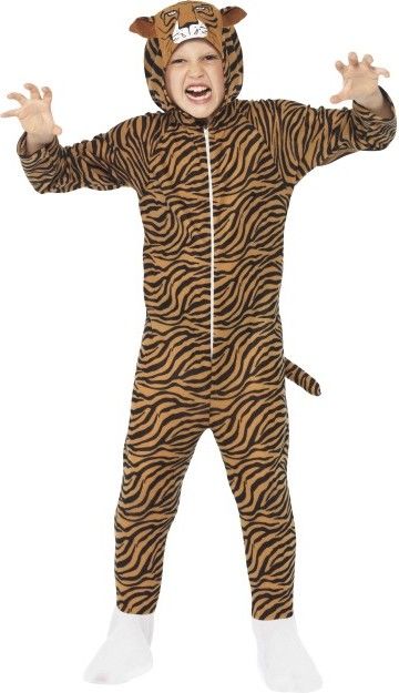 Dětský kostým tygr - Pro věk (roků) 7-9