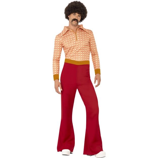 Pánský kostým 70.léta, disco boy - Velikost M